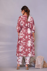 Tassel Tease Bossen Berry Kaftan Set