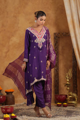 Bollywood Bling in Purple