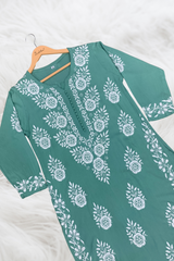 Safar Nama in Matcha Green