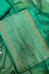 Bandhej Bliss in Green