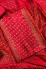 Bandhej Bliss in Red