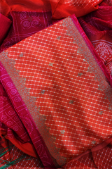Bandhej Bliss in Orange