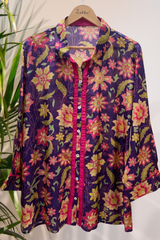 Floral 3D Purple