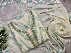 Threaded Dreams in Mermaid Green